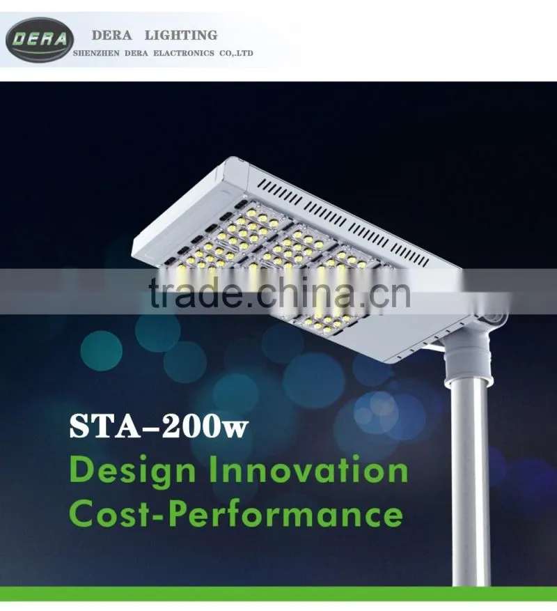 New unique design high lumen factory price free shipping 200w led street lighting solar led lamp led outdoor street lighting