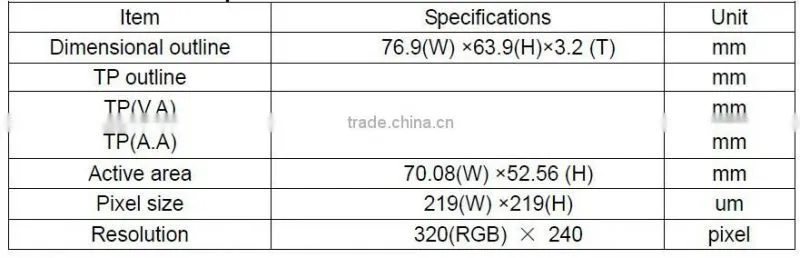 3.5" TFT LCD Module