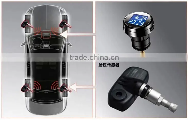 433.92MHz RF TPMS built-in type car tire pressure monitoring system