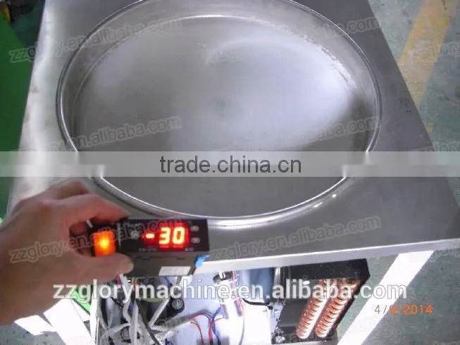 Hot Sale Flat Single Pan Fry Ice Cream Machine