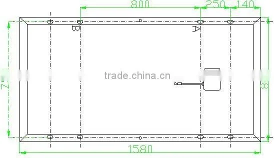 2015 hot sale home use off grid solar panel 2w~300w mono type