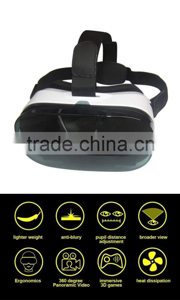 hot 3D Movies/Games headset 3D glass for phone VR box