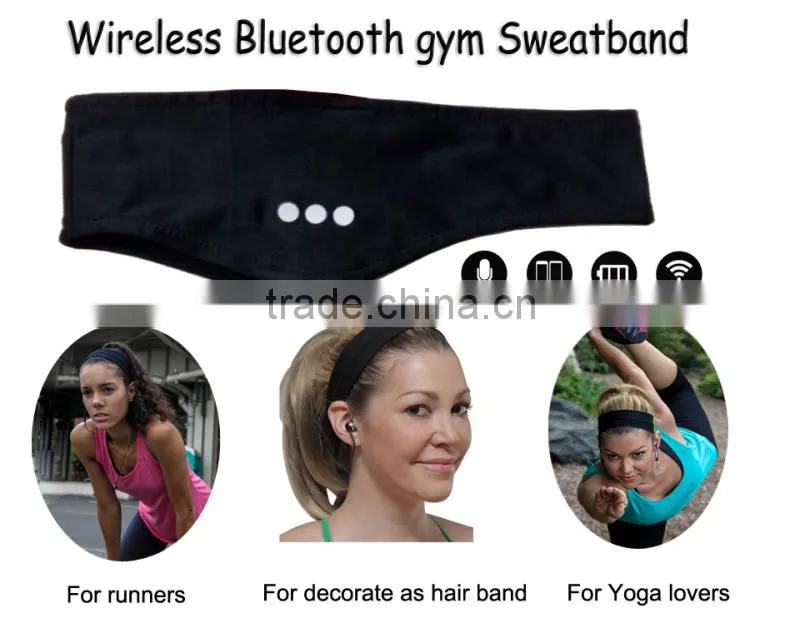New products bluetooth sport gym headband for Christmas gifts