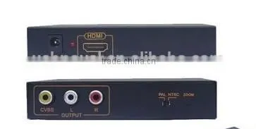 3 years global warranty Cheap av 1.3v 1080p mini av to h d m i converter best buy