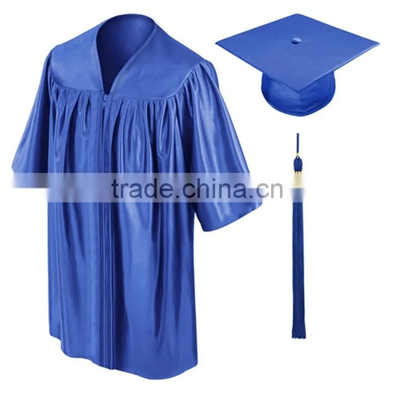Royal graduation gown child graduation gown