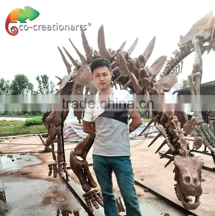 High simulation fiberglass Triceratops dinosaur fossils
