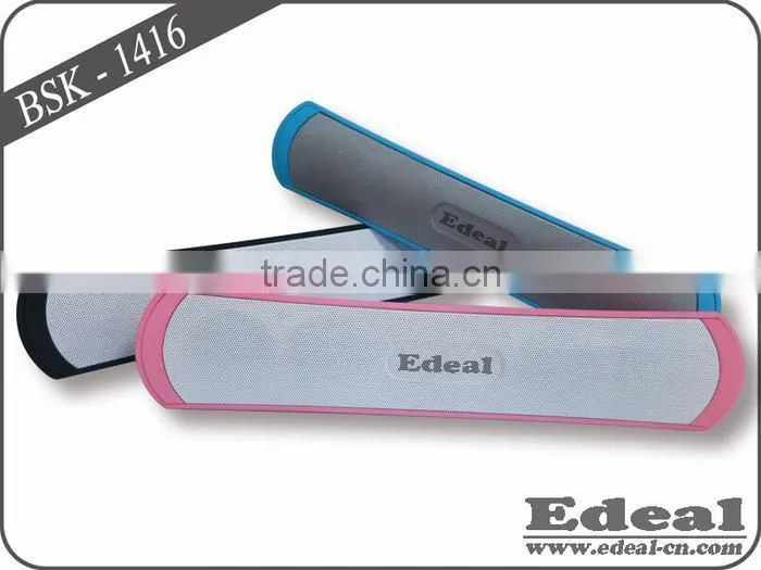 Portable active subwoofer bluetooth speaker / music player
