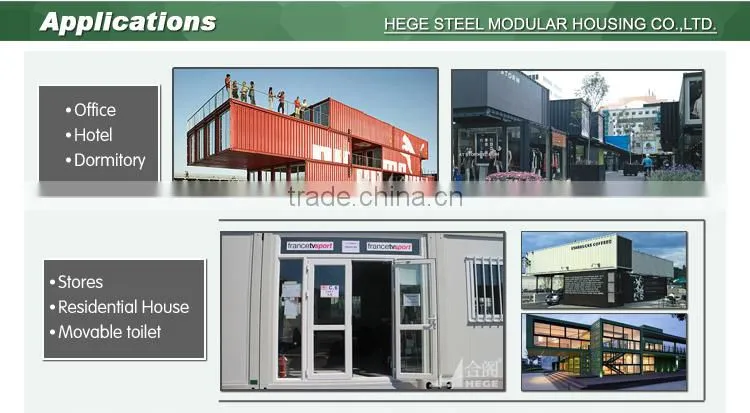 Good design temporary modular container houses