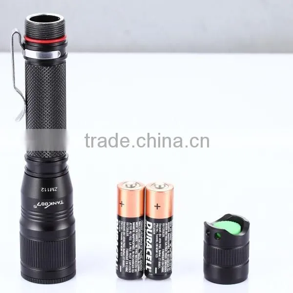 High quality 5 modes torch, 260 lumen bright torch,aluminum flashlight ZM112