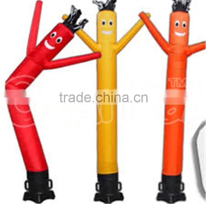 Hot selling advertising inflatable double leg air dancer, indoor inflatable air dancer