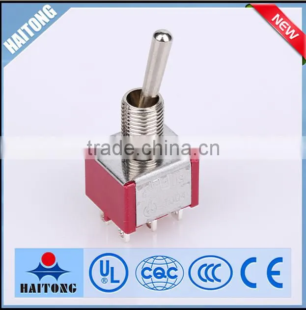 6 pin electrical touch switch toggle switch slide switches