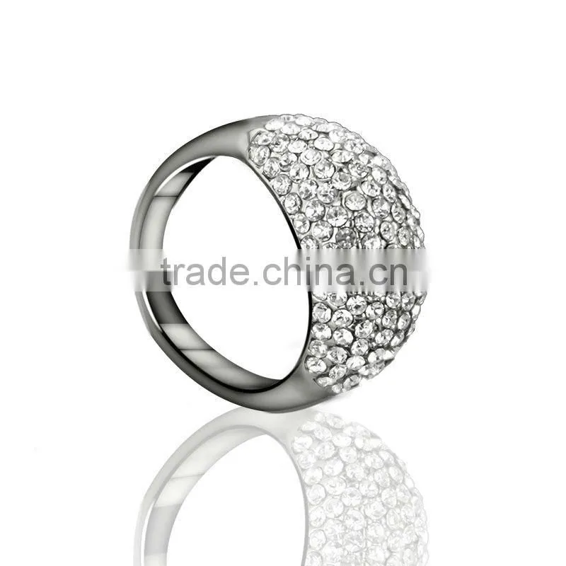 rings with crystals