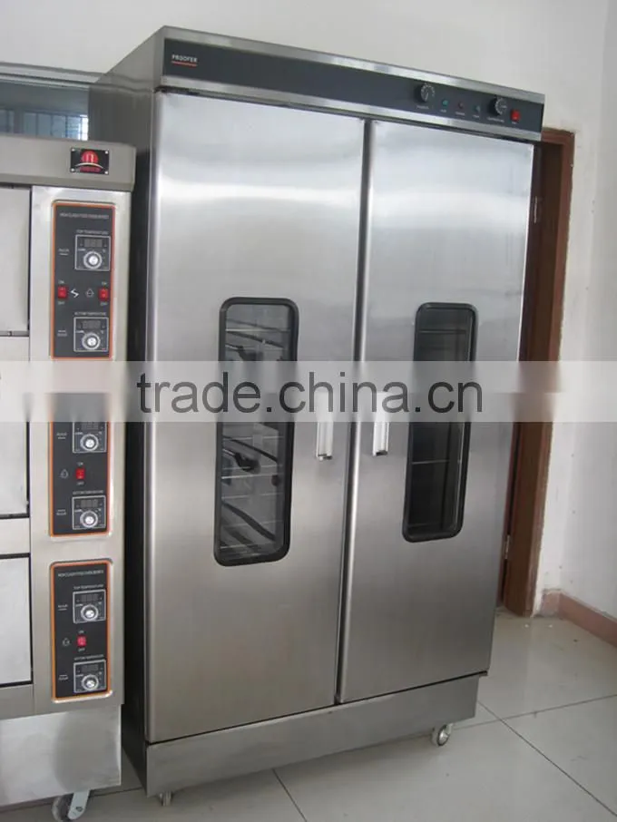 Factory Sell Two Door Economic 28 trays Electric Dough Proofer Price