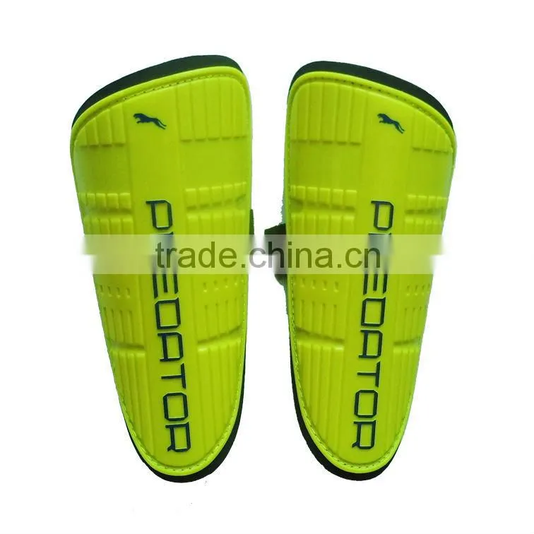Plastic Soccer Shin Guard Without Ankle Pad