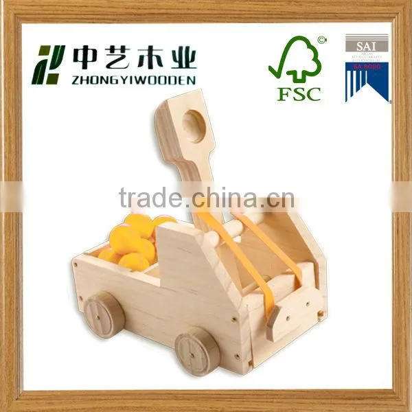 high quality home decor DIY wooden car