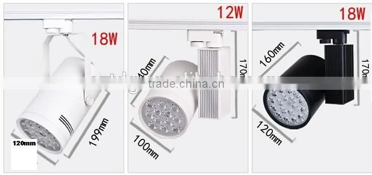 4 wires 3 phase Europe Standard 100degree adjust led track lighting 20w 30w (Competitve Price !)