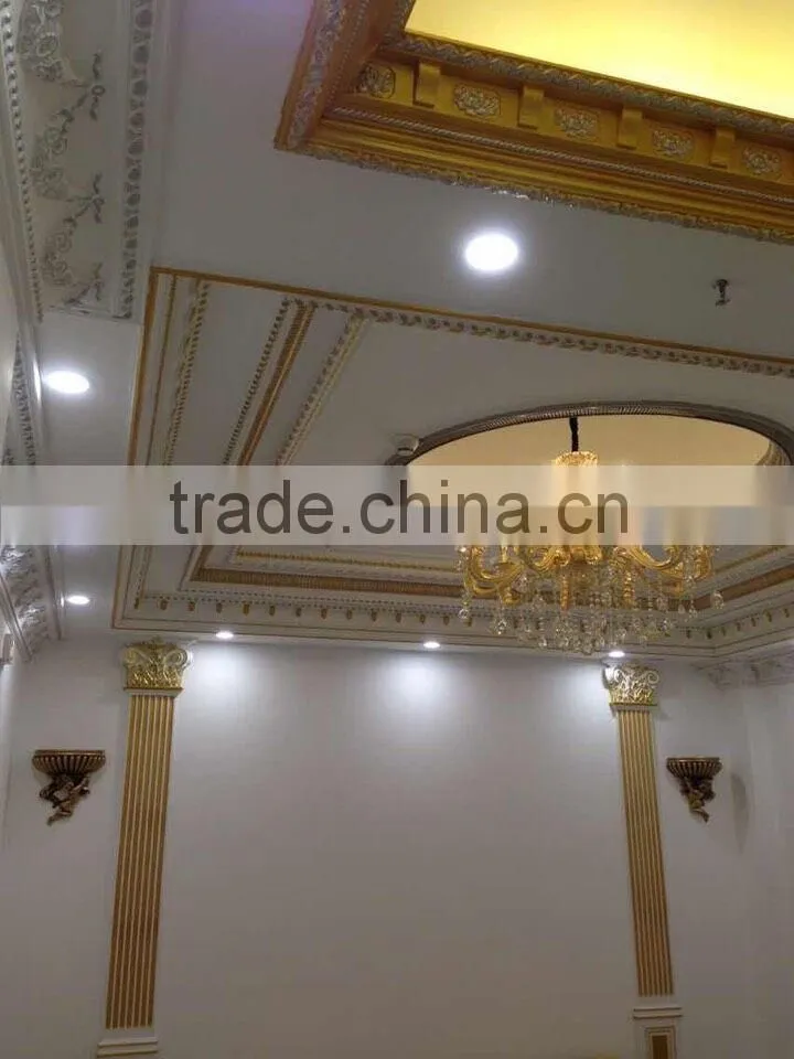 PU moulding for home design / PU Cornices mouldings / Ceiling Moulding / PU panel