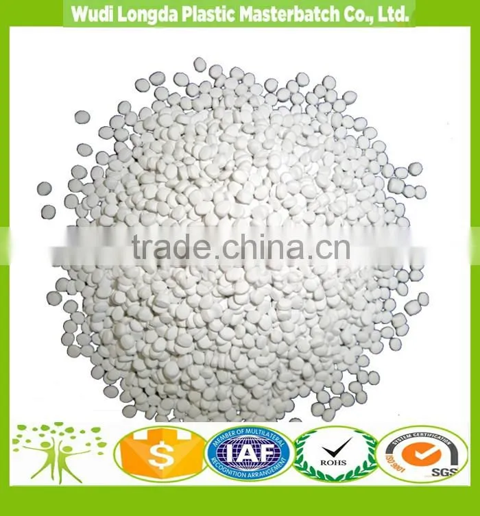 Top quality competitive price white masterbatch with high-grade rutile Tio2