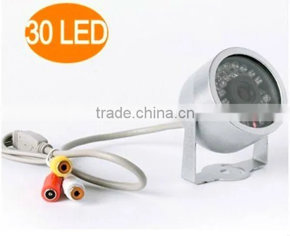 RY-7017 NEW WATERPROOF 30 IR LED AUDIO AND VIDEO CCTV COLOUR CAMERA