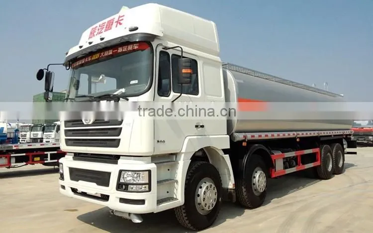 Shaanxi 8*4 oil fuel tank truck for sale
