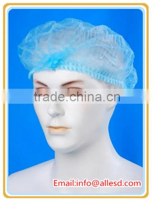 Disposable Elastic Cleanroom Bouffant Cap