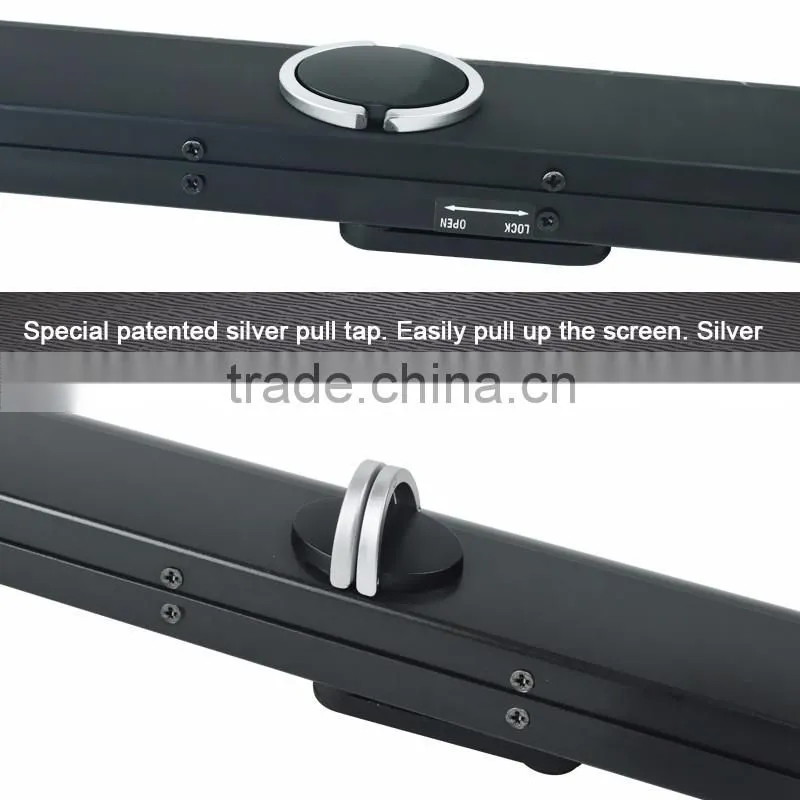 2016 hot selling easy-operating screen for DLP Projector table screen