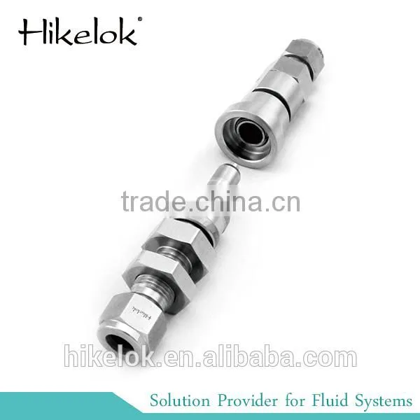 stainless steel quick connector push on tube fitting
