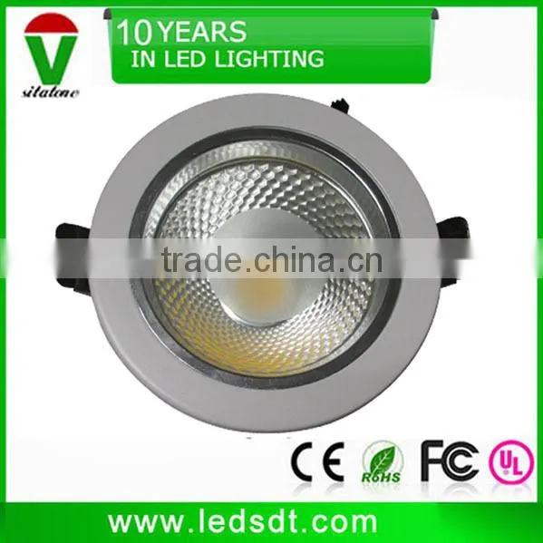 3 inches white 7w cob led downlight die castin aluminum from sitatone