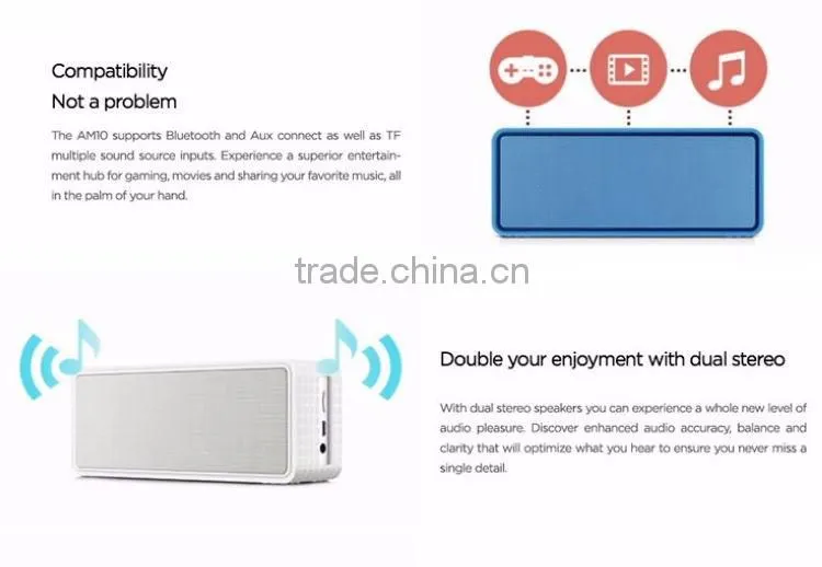 Original Huawei AM10s Portable Wireless Bluetooth Speaker Hands-free Speaker support TF card