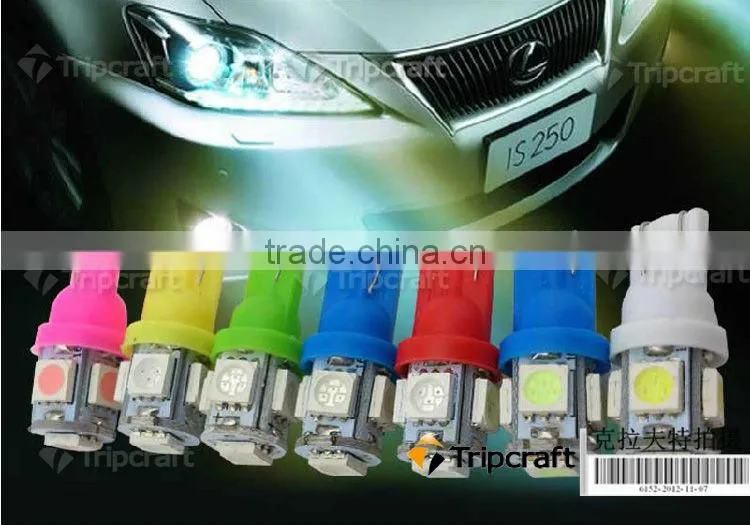 24V 500 pcs T10 5050 194 168 W5W 5SMD 5 Led Lights Led