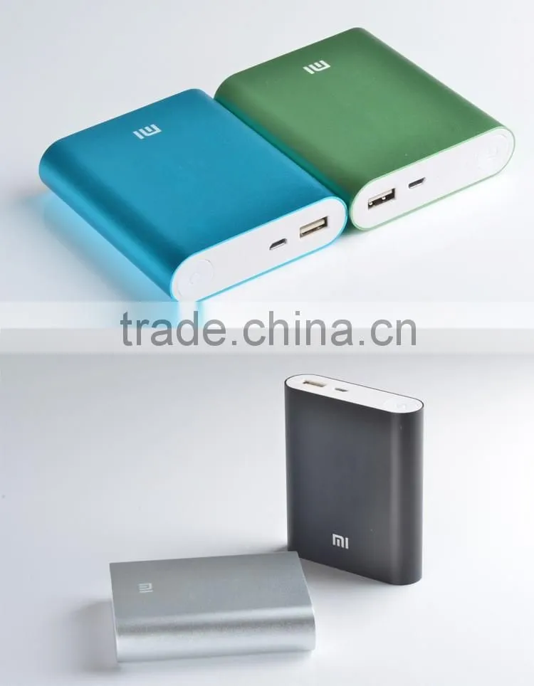 Certificated MI protable power charger 10400mah,logo customized mobile power bank for mobile phone XTY-PL104