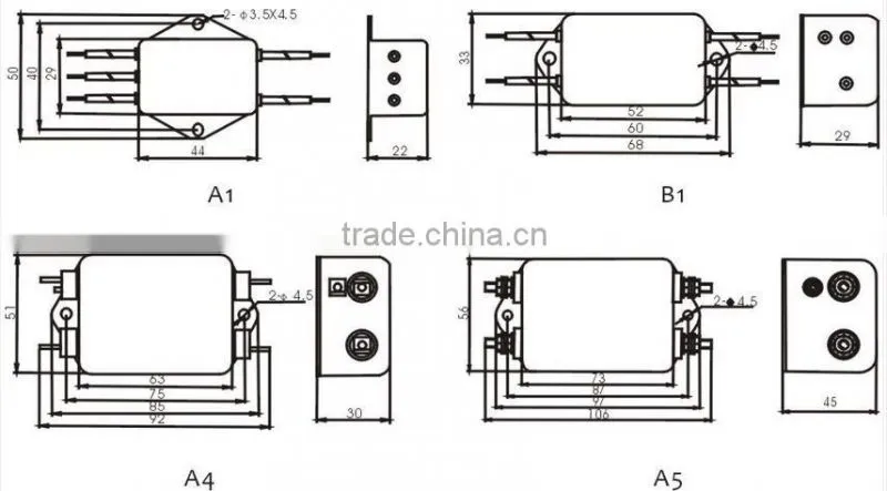 220V 12A Power Line Filter