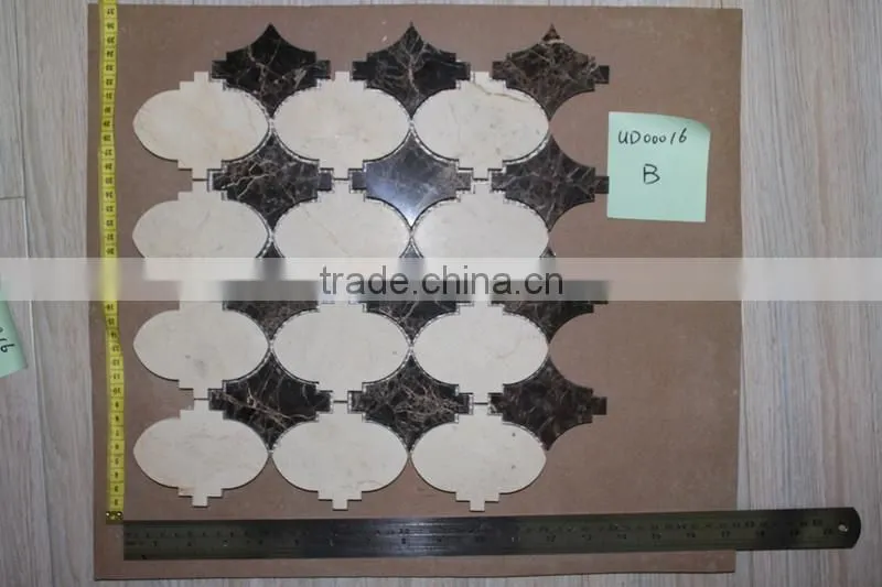 Carrara White mosaic tile pictures prices