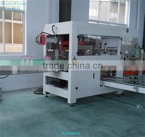 2016 New develop automatic cardboard box packaging machine for bottled drink beer or canned beer juice