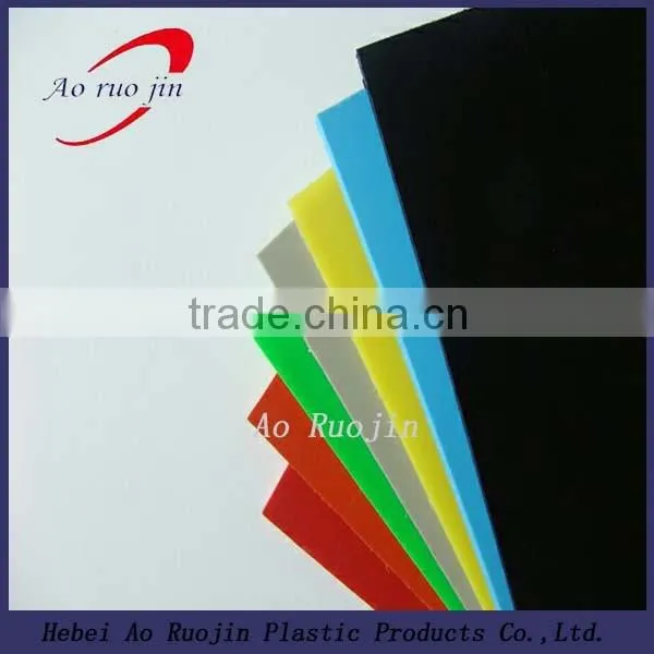 Transparent coloured plastic pvc sheet