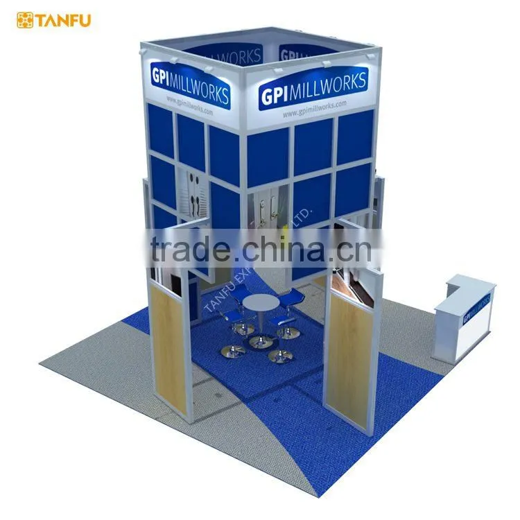 TANFU 6m x 6m or 20 by 20 Trade Show Truss Booth Structures