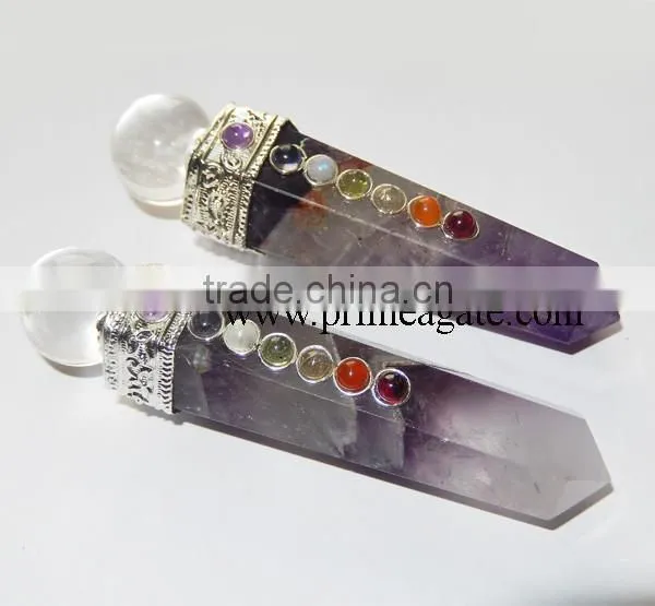 Amethyst Chakra Obelisk From Prime Agate Exports