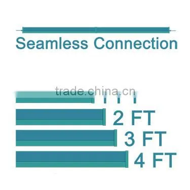 Jiangmen factory hot sale t5 integrated led tube 10W 60CM 100LM/W PF>0.9 with CE&RoHS approved t5 led tube
