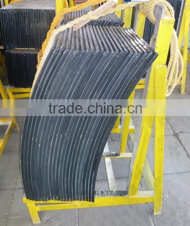6+9A+6 curved double glazed glass
