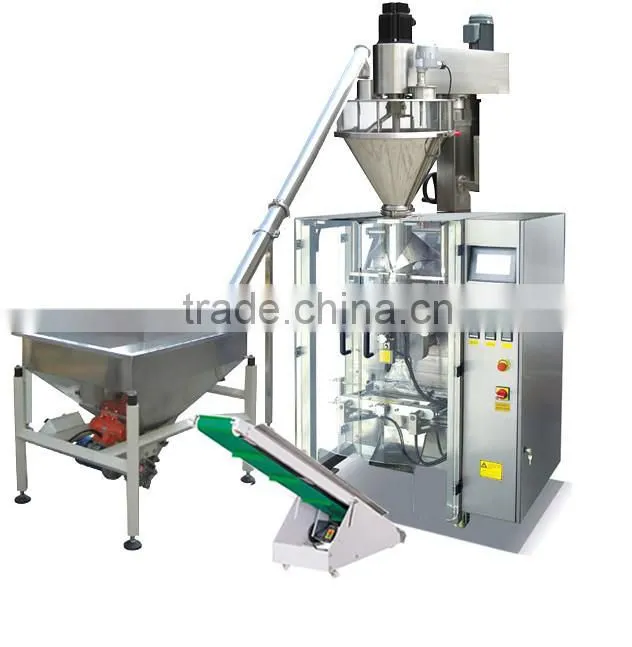Automatic auger feeding powder packing machine