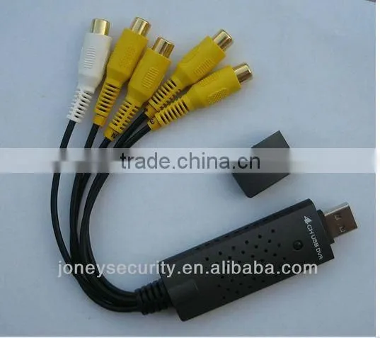 China supplier 4ch USB DVR RCA input