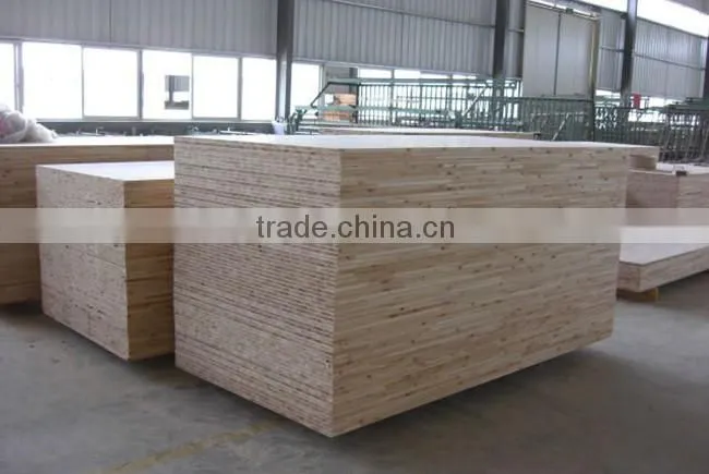 12mm 15mm 18mm 25mm Poplar Core Natural Wood Veneered Blockboard Block Board