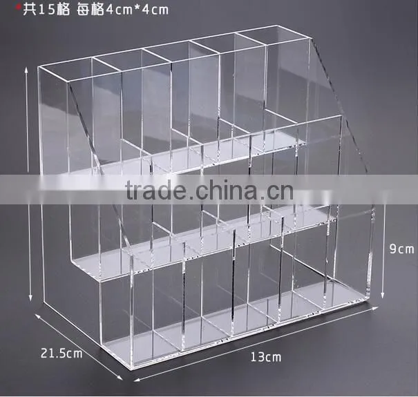 acrylic stationery shop display rack