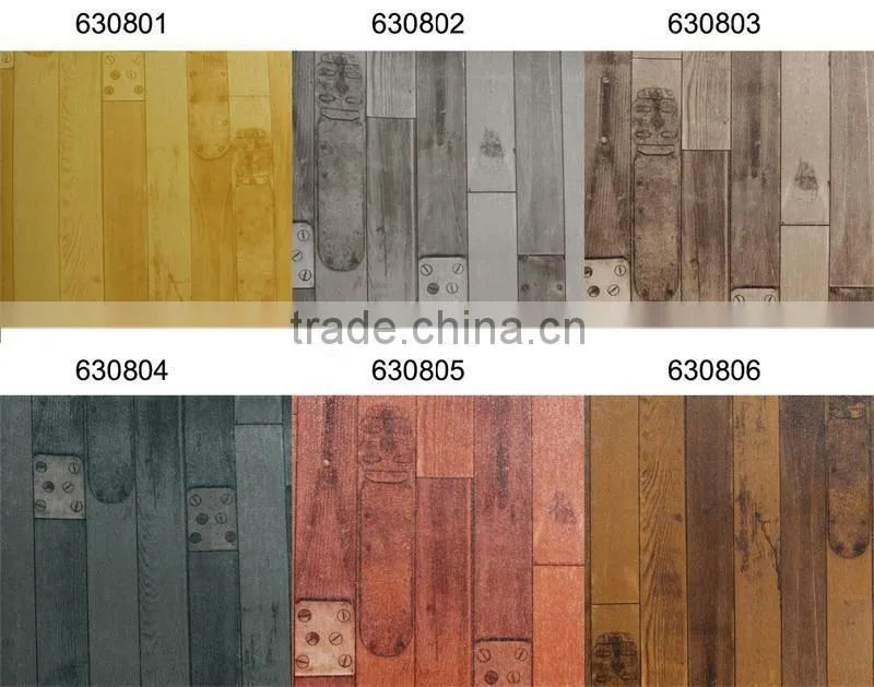 european bookshelf vinyl/pvc home / hotel / restaurant wallpaper