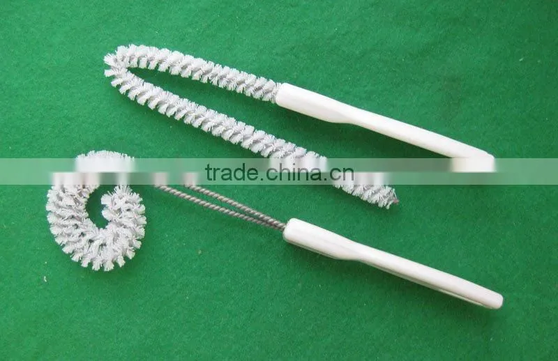 Mini cleaning brush set, arbitrary bending test tube brush cleaner