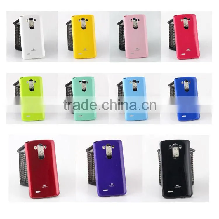 For LG G3 TPU Jelly case, Mercury soft cases cover for LG G3 D859 Smart mobile phone