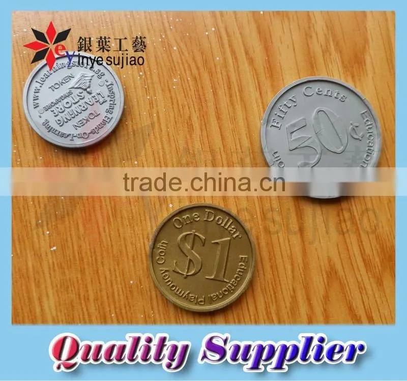 Glod Plated Plastic Token Coin