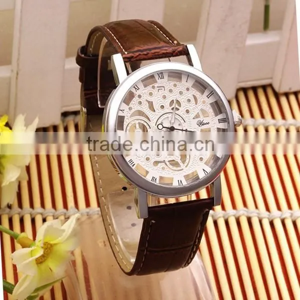 Wholesale Leather Hollow Women's Watch Design