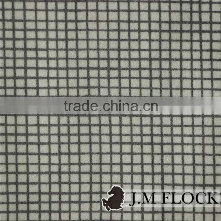 Fabric and textile printing design flocked geometric indoor furniture fabric