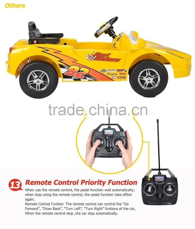 New and hot sale 4 wheels big baby car, baby riding car, remote baby car .new baby carrier,child tricycle, baby car